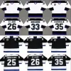 Lightning Retro Hockey Jersey 35 Nikolai Khabibulin 33 Manon Rheaume 44 Roman Hamrlik 22 Dan Boyle 44 Roman Hamrlik 4 Vincent Lecavalier Dar