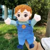 Famille peluche douce poupée papa maman frère soeur Cospaly peluche éducative bébé jouets Kawaii main doigt marionnette 231220