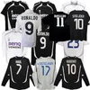 Fans Tops Tees 1998 99 2000 01 02 03 04 05 06 07 08 09 2010 Ronaldo Raul retro soccer jerseys vintage RCARLOS Guti ALONSO MIJATOVIC SERGIO RAMOS Real Madrids classic footb