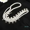 Pearl Chains Belts Designer Luxury Brand Midjeband Kvinnor Bälte Guldlänkar Ceintures Pearls Pendants Chain Belts Midjetillbehör
