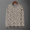 Designer classic mens clothing Chest letter sweater fashion Animal print casual Autumn Winter hoodie pullover Men women Crew neck Sweaters GY#04