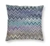 Coussin oreiller de coussin bohème couvercle de coussin imprimé zigzag étui de plancher multicolore pour la voiture de taie personnalisée canapé de décoration de maison 4966991