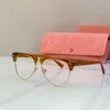 verschreibungspflichtige Brille Miumius Sonnenbrille für Frauen optischer Rahmen 2024 Neue moderne Raffinesse Europa Amerika Klassiker Thurmont Style Rahmen anpassbare Objektive