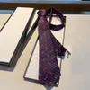 Luxury Tie Silk Silk Dyed Design Ties Business Casual Business Luxury Tie 8,0 cm Étiquette de broderie 15 Styles