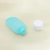 60 ml förvaringsflaskor Portabla PE Lotionflaskor Mini Tom Travel Silicone Packing Bottles Shampoo Bath Containers Q851