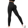 Yoga -Outfit Frauen sexy nahtlos gestrickte Yoga Hosen Push Up Sport Leggings Fitness Sport Legging Tight Training Closersl231221