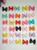 100pcslot 14Inch Print Flower Hair Bows Clips Ribbon Barrettes Hair Pins For Baby Girls Teens Toddlers Kids40215419873658