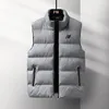 Men fashion tracksuit waistcoat down jacket basketball street sweatshirt sportswear letter pattern clothing tracksuit warm men and women