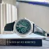 Luxury Patek Watches For Men Super Complex Function Chronometer Series 5270p Green Disc PT950 Manual Mechanical Mens Watch Business Leisure Watch Set Not Fo