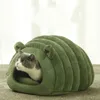 Arrivée Cat Nest -Marming House Pet Pipy Nest Nest Automne et Winter Cat Bed Semi -Closed Pet Nest 231221