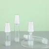 5 ml 10 ml 15 ml Mini Portable Refillable Spray Bottle PET Portable Cosmetic Prov Pack flaskor Transparent plast FSXFU