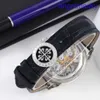 Relógios Patek de luxo para homens com função complexa de nível cronômetro manual mecânico relógio masculino 5271p-001 disco preto original diamante capa inferior dupla