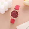 Relógios de pulso relógio de estilo casual para mulheres ins moda pequeno mercado simples elegante estudante quartzo relojes para mujer montre