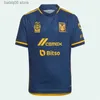 Fans Tops Tees 23/24 Tigres UANL jerseys 2023 Mexico league GIGNAC HUGO LOPEZ soccer shirts D. REYES PIZARRO AQUINO L. QUINONES F. THAUVIN Football Uniform