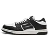 Designer Skel-Top Baixo Sapatos Casuais Esqueleto Ossos Runner Top Baixo Skel Esqueleto Mulheres Homens Retros Sapatilhas Preto Branco Couro Genuíno Lace Up Outdoor Trainers Designer