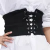 Belts Corset Polyester Cummerbunds Strap For Women Banquet Elastic Tight High Waist Slimming Body Shaping Girdle Belt