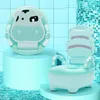 Toiletzitje voor kinderen Boy Girl Poty Baby Kleine Toilet Cartoon Vorm Huishoudig urinoir urinemak 231221