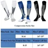 3 Pairs Running Men Women Compression Socks For Football Anti Fatigue Pain Relief 2030 Mmhg Black Sport 231220