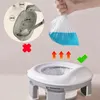Baby Pot Portable Potty Training Toilet Seat For Toddler Kids Foldable Training Toilet For Travel For Outdoor Travel 231221