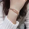Swarovskis Armband Designer Schmuck Frauen Originalqualität Charme Armbänder Silber Armband Quastenkragen Kette Frauen