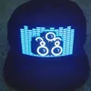 Party Hats LED Lights Sound aktiviertes Glühen in dunkler Hut leuchte LED -Kleid Tanz Party Hats Erwachsene Halloween Cosplay 231220