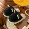 Slippers Lovely Fat Head Cotton Unisex Winter Couple Indoor House Home Cartoon