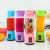 Juicers Juicers Handheld Smoothie Liquidificador Inoxidável Portátil Moinho Elétrico Juicer USB Recarregável Mini Misturador de Suco de Frutas Aço Blad P2304