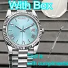 Luksusowe projektant zegarków modowych Zatrzymuje Złot Tydzień Daydate zegarki mechaniczne automatyczne zegarki 36 mm 41 mm ze stali nierdzewnej Luminous Waterproof Menwatch z pudełkiem