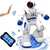 RC Robot Smart Action Walk Singing Dance Ação Figura Figura Gesto Sensor Toys Presente para crianças 231221