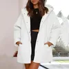 Vestes Femmes Mode 2023 Manteau d'hiver Casual matelassé à capuche léger coupe-vent boutonné lâche grande taille vêtements d'extérieur