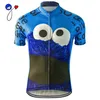 NOWOŚĆ 2017 Cycling Jersey Cookie Monster Blue Bike Ubranie Zużycie Mtb Road Ropa Ciclismo Cool Classic Nowgonow Tour Man Cool255f