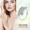 RMO051 LEFEI Fashion Trendy Luxury Classic Double Arms Ring for Women 925 Sterling Silver Party Jewelry Accessories 231220