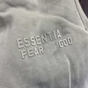 Дизайнерская рубашка Essentialshoodie Мужская Essentialsweatshirts Модная свободная толстовка с капюшоном Ess Essentialsss Спортивный костюм Blacks Essentialshoody Хип-хоп Пуловеры 1603