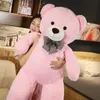 120-140cteddy Bear Plush Toys High Quality Large Size Plushie Dolls Soft Stuffed Animal Room Decor Pillow Children Birthday G 231221