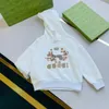 2024 Luxury Designer Kids Streetwear Sweates Boys Filles Boys Unisex Sweatshirts Fashion ALPHABET IMPRIMP IMPRESS