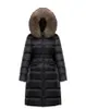 Monclair Femmes Designer Down Veste Vestes d'hiver Manteaux Collier Chaud Mode Parkas Avec Ceinture Lady Coton Manteau Survêtement Grande Poche Qualité