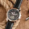 2019 NYA Fashion Mens Leather Strap Automatic Wrist Watch207k