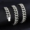 Kettingen YCD Mannen Vrouwen Hip Hop Iced Out Bling Collier Punk 13mm Miami Cubaanse Armband Fashion Charm Jewelry307a