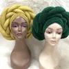 Turban Cap Size Big Size Mulheres Turbano Cap para Chapéus Africanos Gele Turbano Nigeriano Vendendo Auto Gele 231220