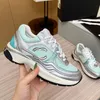 Designerski trener swobodny buty ze skórzaną skórzane nakładki na platformę mody damską Sneaker Buty zewnętrzne Popsicle Casual Zipper Buty 36-42