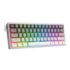 Tastiere Redragon Fizz K617 Rgb Usb Mini Tastiera da gioco meccanica cablata Interruttore rosso 61 tasti Gamer per computer PC portatile staccabile Dhyl1