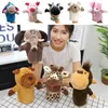 25 cm Handpop Dieren Knuffels Baby Educatief Vingerpoppetjes Gevulde Poppen Muppet Vertellen Verhaal Kerstcadeaus voor kinderen 231220