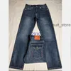 Purples Jeans Verdadeiro Calças Longas Mens Linha Grossa Super Religião Homem Casual Lápis Azul Preto Denim Calças de Alta Qualidade Top CP Roxo Demin Calças 9 8QZ5