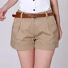 Women's Shorts Summer Style Ladies Loose Clothing Cotton Casual Short Pants Denim White Khaki Sexy Woman