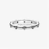 Anneaux de mariage Nouvelle marque 100% 925 Sterling Sier Flower Petals Band Ring For Women Wedding Engagement Rings Bijoux de mode 177p Drop D Dhvda