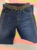 Frühling Skinny Flare Jeans Übergröße 80kg Elestic Hohe Taille Denim Hosen Vintage Strench Vaqueros Frau Mode Pantalones 231221
