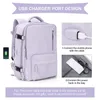 Women Travel Plecak Torba duża pojemność wielofunkcyjna walizka USB Torby szkolne Woman Bagaż Lekkie dudy 231222