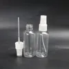 Toptan boş 60ml açık plastik ince sis sprey şişe temizlik, seyahat, uçucu yağlar, parfüm, dezenfeksiyon su 800pcs lot uqrxo