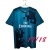 16 17 17 Real 18Madrid Retro Jersey Home and Away Own Away Longleeved Shortleeved Jersey 17 18 Champions League FinalバージョンRonaldo Modric Kroos Bale Football Uniorm