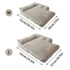 Mattes de lit pour animaux de compagnie chien confortable hiver chaud couchage chaud soft petit puppy puppy coussin chenil pad house